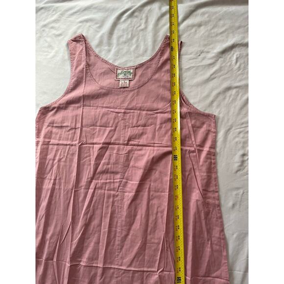 Puddingshop April Cornell Pink Cotton Dress Size 4 Lagenlook Minimalist - Picture 4 of 4